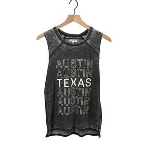 Grayson Threads Austin Texas Muscle Tank - Gray S